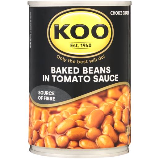 Koo Baked Beans In Tomato Sauce 410g